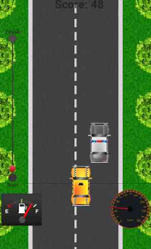 2D Car Games Taxi 1