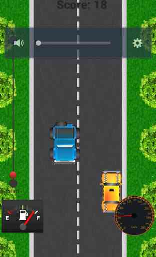 2D Car Games Taxi 2