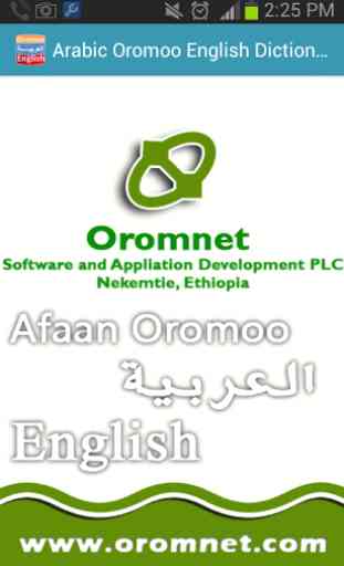 Afaan Oromoo Arabic Dictionary 2