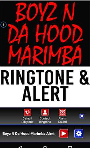 Boyz n da Hood Marimba Tone 2