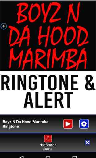 Boyz n da Hood Marimba Tone 3