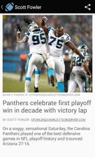 Carolina Panthers News 1