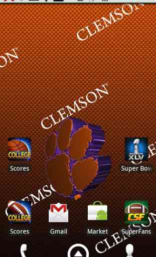 Clemson Live Wallpaper HD 2