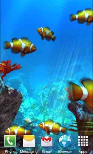 Clownfish Aquarium 3D FREE 2