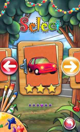 Coloring Book Car-draw game 2