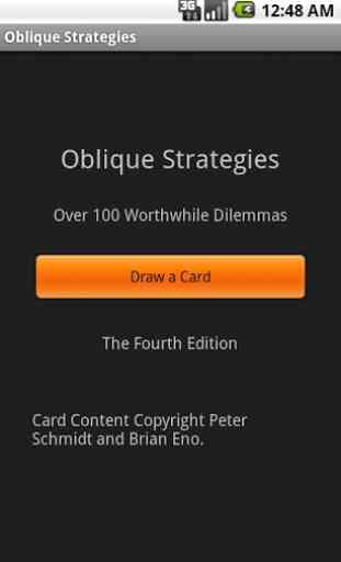 Deprecated-Oblique Strategies 1