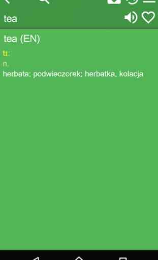 English Polish Dictionary Free 2