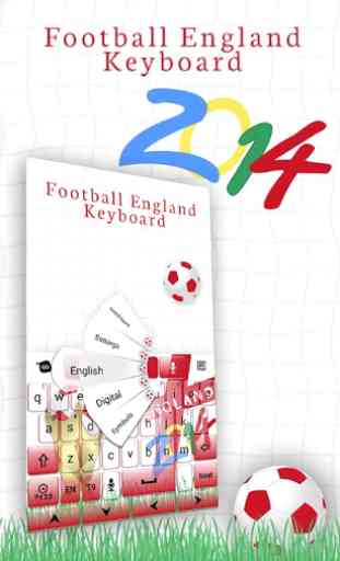 Football England Keyboard 1