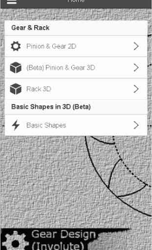 Gear & Rack Design 3D 1