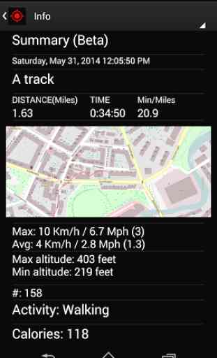 GPS Distance Location Tracker 4