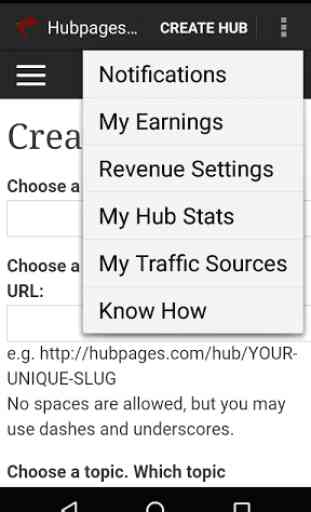 Hubpages App 4