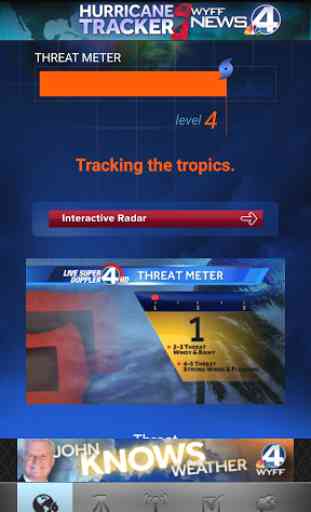 Hurricane Tracker WYFF 4 1