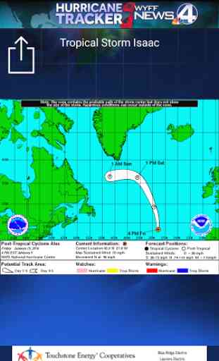 Hurricane Tracker WYFF 4 2