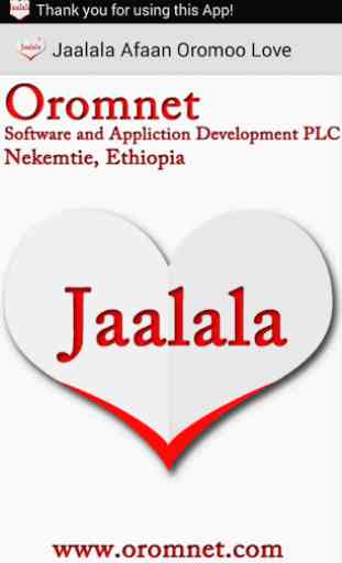 Jaalala Oromoo Love Messages 1