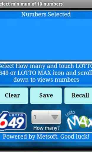 Lotto Generator Plus 4