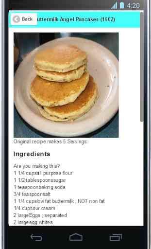Make pancake recipes 2