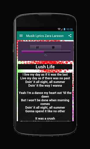 Music & Lyrics Zara Larsson 1