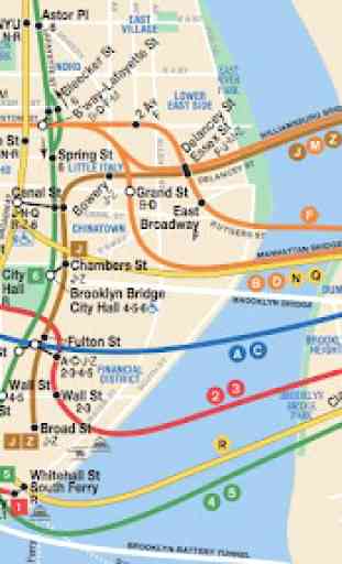 New York Metro Map 1