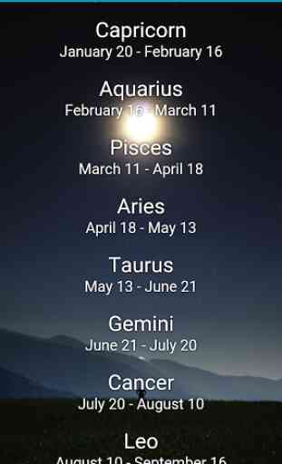 New Zodiac Signs ! 2