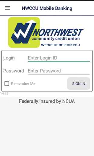 NWCCU Mobile Banking 1