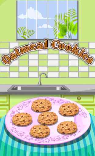 Oatmeal Cookies Cooking 1