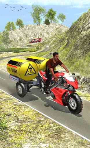 Offroad Moto Oil Tanker Cargo 1