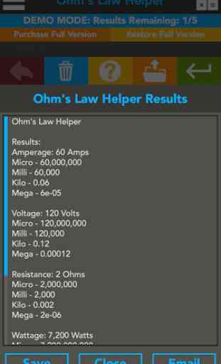 Ohm's Law Helper 4