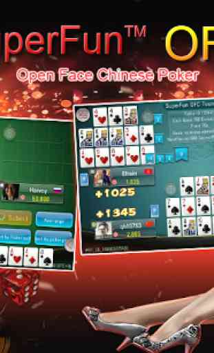 Open Face Chinese Poker 2