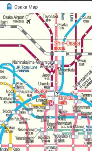 Osaka Map 1