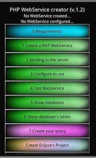 PHP Web service Creator 1