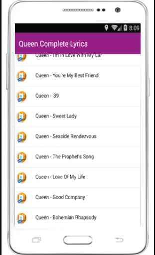 Queen Complete Lyrics 2
