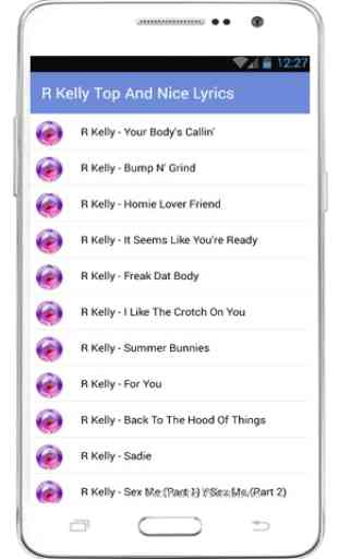 R Kelly Lyrics 1
