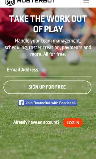 RosterBot Mobile Team Manager 1
