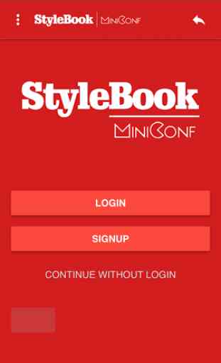 StyleBook Miniconf 1