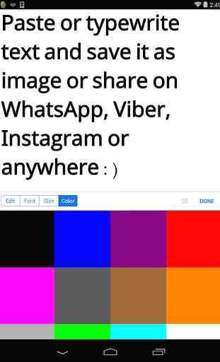 Text to Image Converter App 1
