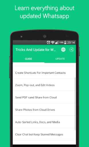 Tricks & Update for Whatsapp 1