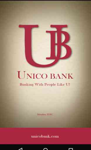 Unico Bank Mobile Banking 1