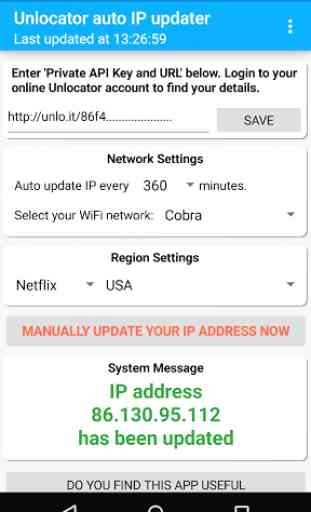 Unlocator auto IP updater 3