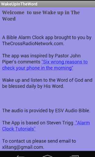 Wake up in the Word 1