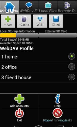 WebDAV Virtual Storage 1