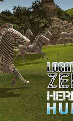 Wild Zebra Hunter Simulator 3