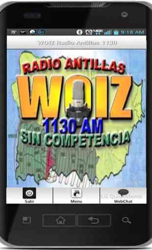 WOIZ Radio Antillas 1130 1
