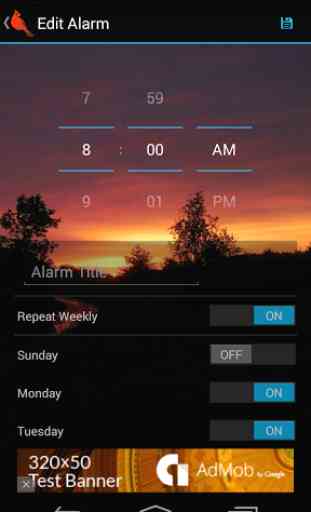 Woodland Alarm Clock (Beta) 2