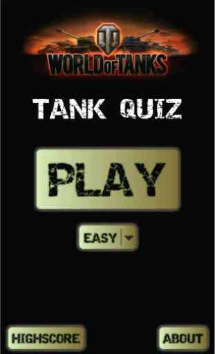 WoT Tank Quiz 1