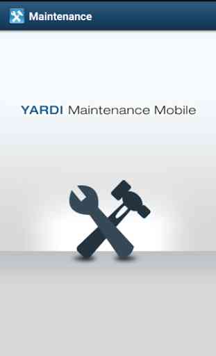 Yardi Maintenance Mobile 1