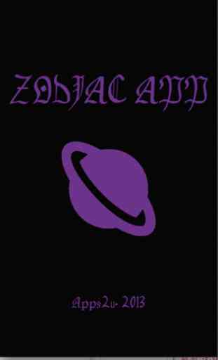 Zodiac app 1