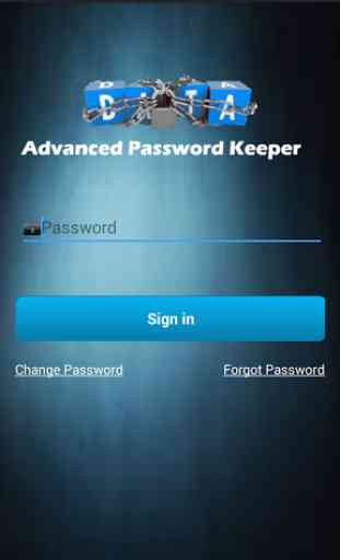 Advanced Password Keeper 1