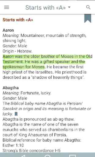 Biblical Names with Meaning 1