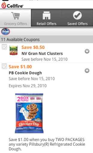 Cellfire Grocery Coupons 1