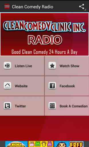 Clean Comedy Radio 1